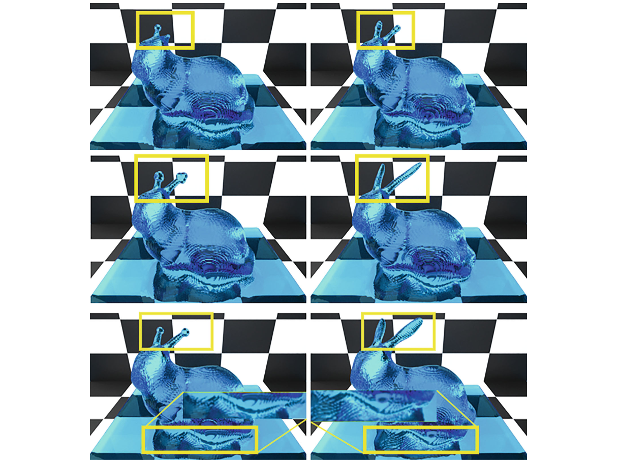 Efficient and High Precision Target-Driven Fluid Simulation Based on Spatial Geometry Features